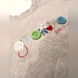Vintage Grandma does it all Gray Crewneck Sweatshirt Grandmacore